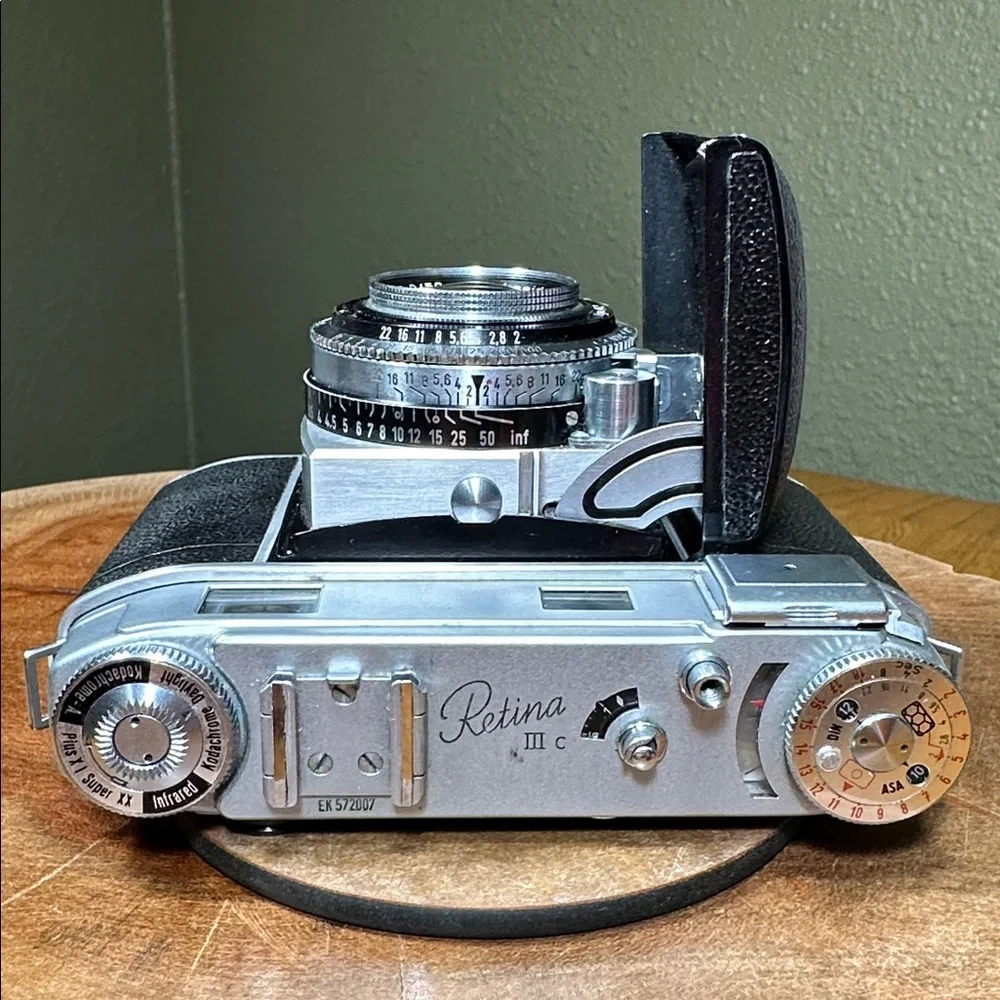 KODAK Retina IIIc Rangefinder Camera + Case + Manual
